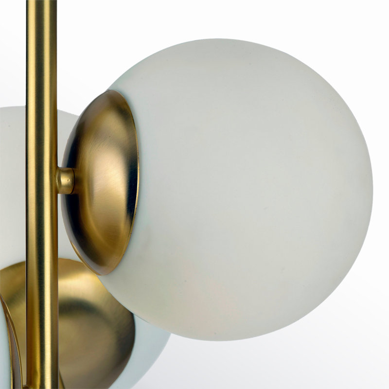 AllModern Drake 5 - Light Sputnik Modern Linear Chandelier